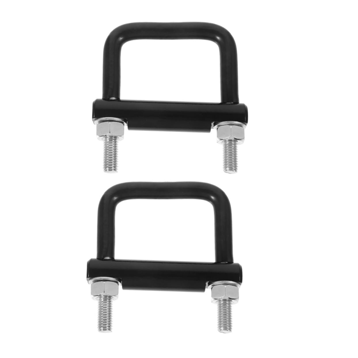 Cabilock 2 Piezas Grillete de Remolque Negro Resistente Abrazadera Tensora de Enganche de Remolque Fijación Segura