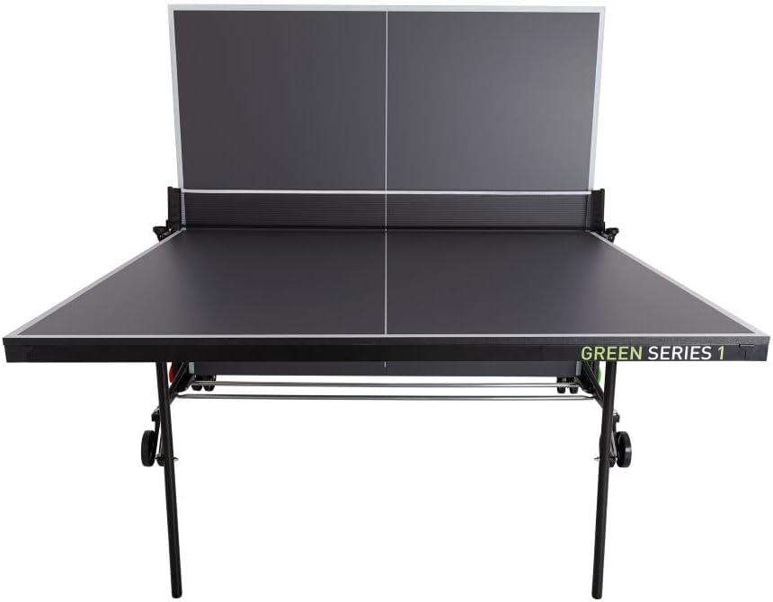 KETTLER K1 table tennis table in playback position for solo practice