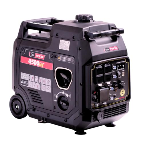 RVMP Flex Power 4500W Dual Fuel Portable Inverter Generator –