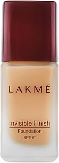 Lakme Invisible Finish Foundation SPF 8 25ml