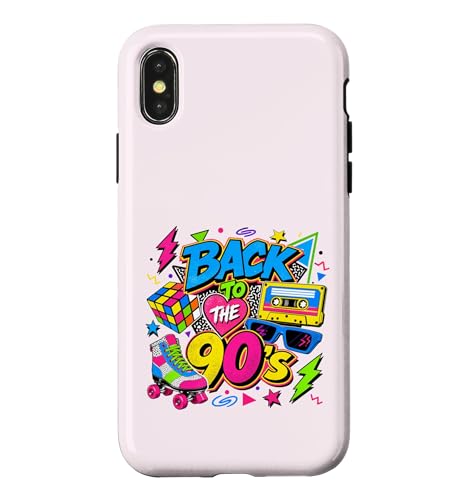 Back to 90s �m�X�^���W�A ���[���[�X�P�[�g ���W�J�Z 90�N�� �X�}�z�P�[�X iPhone X/XS �p