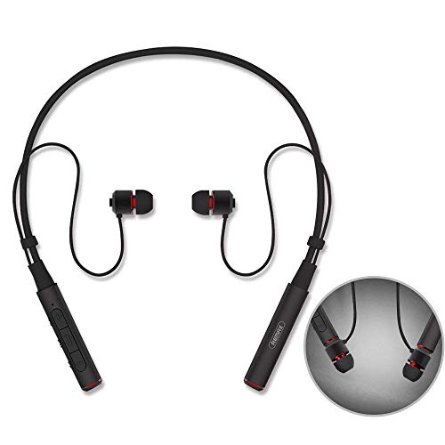 Sport Bluetooth Headphones,Remax V4.1 Wireless Neckband Noise Cancelling Earphone Magnetic Earbuds Sweatproof Headset
