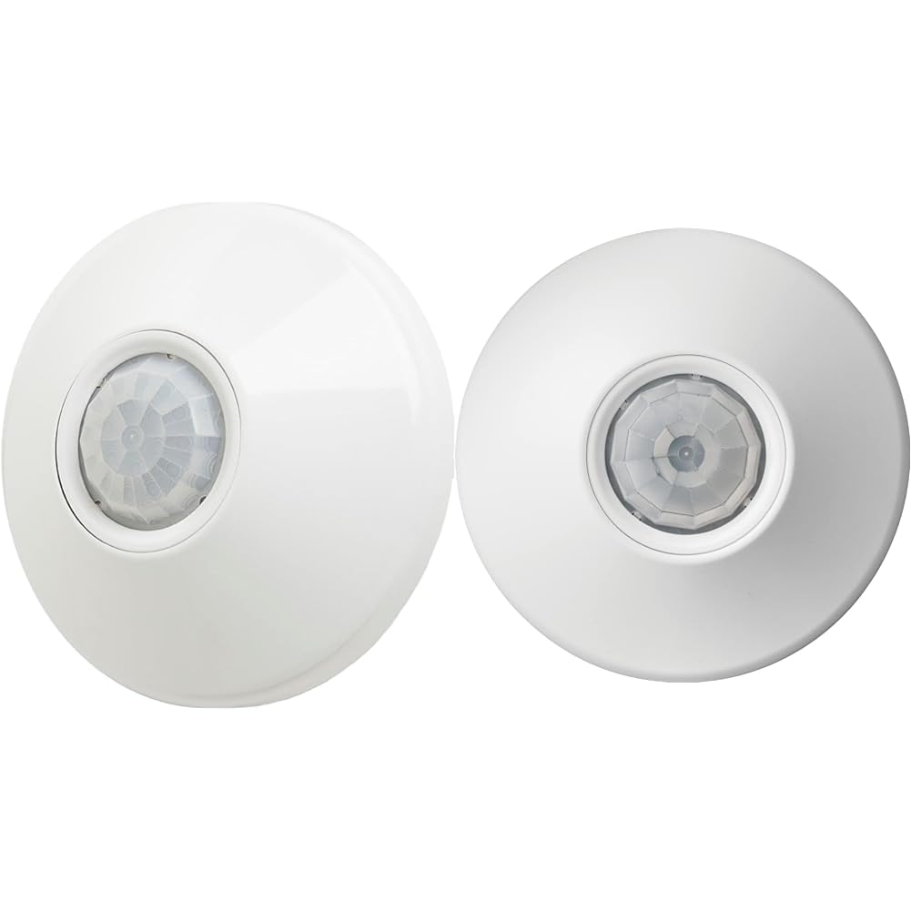 Sensor Switch Ceiling Mount Occupancy Sensor Bundle - CMR PDT 10 Extended Dual Tech with 28ft Radius and CMR 10 28ft Radius