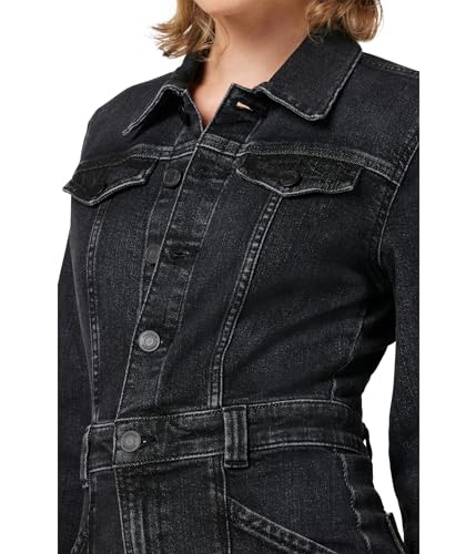 Image of Hudson Women's Cargo Long Sleeve Denim Reconstructed Dress