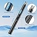 TOPKAY 2 Packs Electric Candle Lighters, Christmas Stocking Stuffers Gifts for Women Mom Men Wife Sister,Windproof Flameless USB Rechargeable Plasma Arc Long Lighter for Grill Firework Kitchen