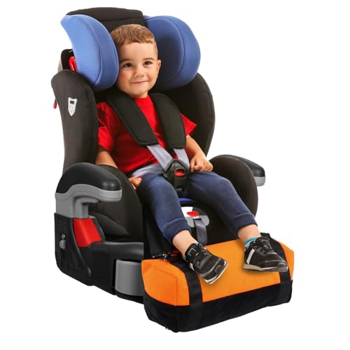 Image of Aurya Car Seat Foot Rest for Kids, Leg Rest for Kids Car Seat, Car Foot Rest with Adjustable Straps, Car Seat Accessories for Toddlers' Booster Seat