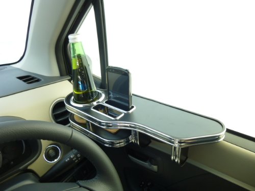 ワゴンR スティングレーMH34SサイドテーブルレザーBKフルメッキ左右セット