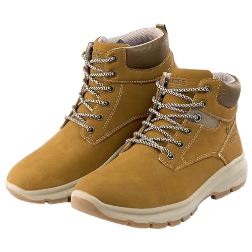 LEOSS ORIGINAL Zapatos de hombre con cordones bajos al aire libre Casual Biker Zapatos, camel, 43 EU LEOSS ORIGINAL Zapatos de hombre con cordones bajos al aire libre Casual Biker Zapatos, camel, 43 EU