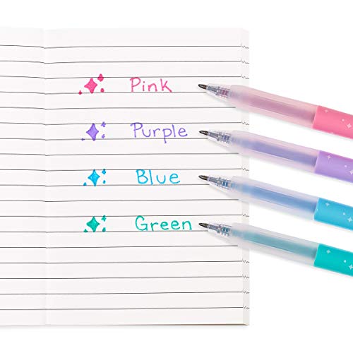 Oh My Glitter! Gel Pens - Set Of 4 #TOP5