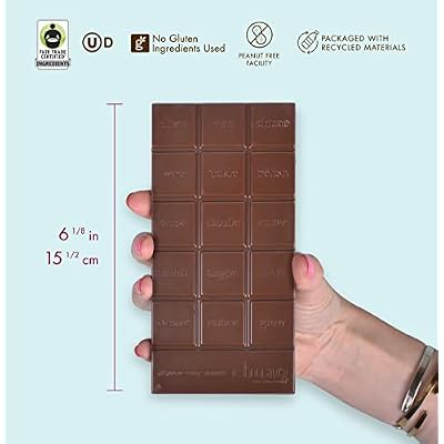 Chuao Chocolatier Potato Chip Milk Chocolate Bars | Gourmet No Preservatives | For Gift Baskets, Christmas, Birthday, Thank You, Care Package | 12 Ct