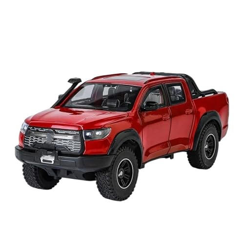 GWM Cannon POER 1:24 modèle réduit de voiture tout-terrain en métal moulé avec effets sonores