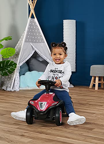 BIG-Bobby-Car Next - Deluxe Variante, Kinderfahrzeug mit LED-Front Scheinwerfer, Flüsterreifen und weichem Sitz… – Bild 7