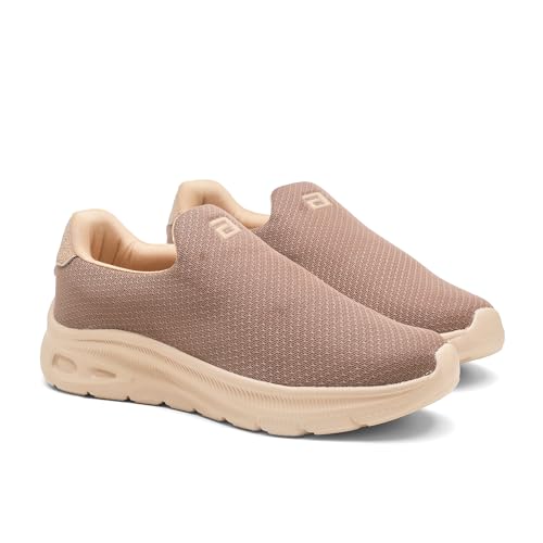 Image of ASIAN Wonderwalk-01 Men's Walking Shoes | Lightweight Slip-On Sneakers with Memory Foam Cushioning & Breathable Mesh Upper | Perfect for Walking, Office Wear, Travel & Daily Comfort