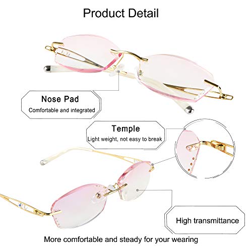 Image of YEIN Blue Light Blocking Glasses, Anti Eyestrain, TV Glasses for Women Men