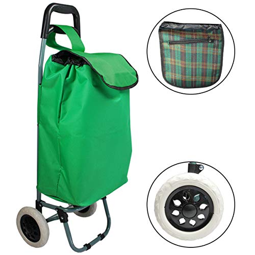 HELO Einkaufstrolley klappbar mit 30 Liter Volumen (nur 1,5 kg leicht), Einkaufsroller mit Abnehmbarer Tasche, stabilem… – Bild 5