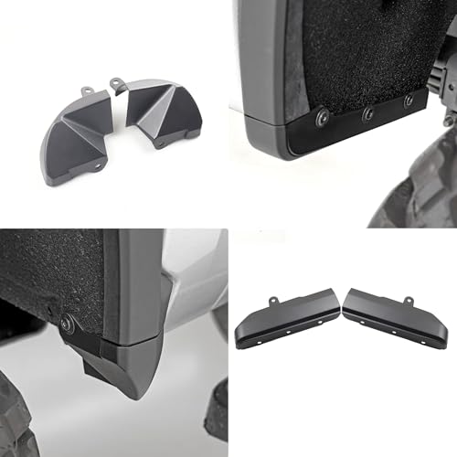Image of Mud Flaps Delete Compatible with Chevy Silverado 2500 /3500HD (2020-2025) Accessories Splash Guards All Weather Fender Guard Mudguards Sediment Protection No Need to Drill Holes
