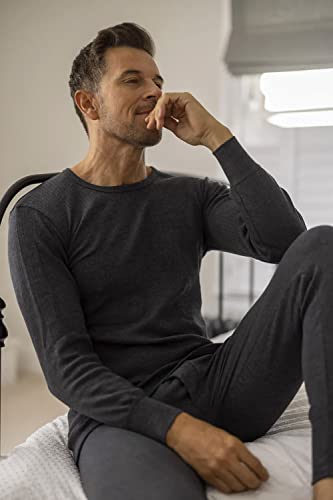 HEAT HOLDERS Mens Thermal Underwear Set Winter Long Sleeve Top & Long Johns3