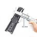 Btibpse Furniture 6-inch Length Full Extension Drawer Slides Telescopic Ball Bearing Slide Rail 2pcs