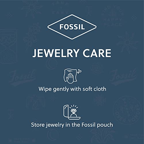 Fossil Women's Rose Gold-Tone Stainless Steel Pendant Chain Necklace for Women2