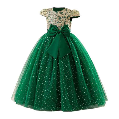 Robe de princesse à manches ailées pour anniversaire et fêtes fille