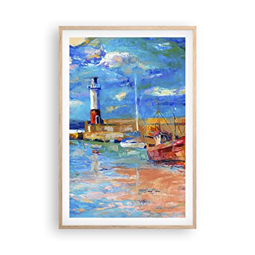 I poster decorativi sulle pareti creano un'atmosfera fantastica. Dimensioni totali: Poster 61x91,5cm Cornice 64x94,5cm. L'universalità di utilizzo dei quadri da parete permette di utilizzarli in ogni ambiente arredato in stile scandinavo, glamour, boho, minimalista e persino industriale. Un quadro moderno da soggiorno conferisce al tuo ambiente un carattere e uno stile irripetibile. I prodotti ARTTOR costituiscono un nuovo trend di arredamento, la cosiddetta wall art.