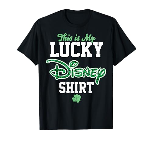 Disney St. Patrick's Day This is My Lucky Disney Shirt T-Shirt