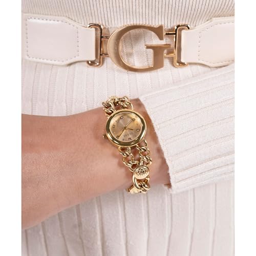 Reloj GUESS para mujer brazalete de cristales eslabones ajustables 5
