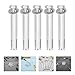 Zerodeko 20pcs Hexagon Outer Expansion Bolts 10x100mm Heavy Duty Anchor Screws for Concrete Driveway and Asphalt Speed Bump Fastening Industrial Multi-use Expansion Anchors