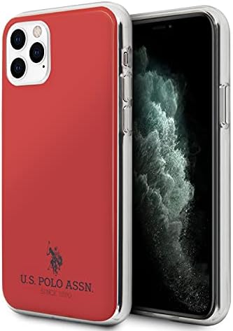 Carcasa Cool para iPhone 11 Pro Licencia Polo Ralph Lauren Rojo
