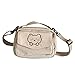 Kawaii Purse Crossbody Bag Kawaii Wallet Kawaii Crossbody Bag Kawaii Corduroy Purse (Beige)