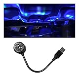 Sylvil USB Car Roof Star Light, Adjustable Romantic Atmosphere Lamp with 9 Functional Modes, Portable Sound Activated LED Auto Interior Ambient Light, Universal Car Accessories