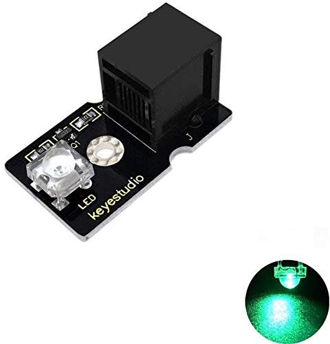 Keyestudio KS0225 EASY plug Yeşil Piranha LED Modül