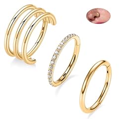 Style2:Gold,Triple Layers