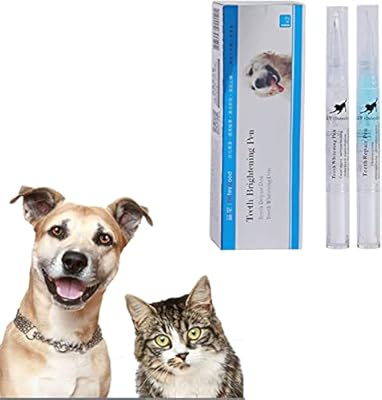 EasPowest Natural Plant Substance - Pet Teeth Repairing Kit,Pet Dog/Cat Teeth Cleaning Pen for Dental Care, Dog Finger Toothbrush, Pet Teeth Whitening Pen Tool (kit)