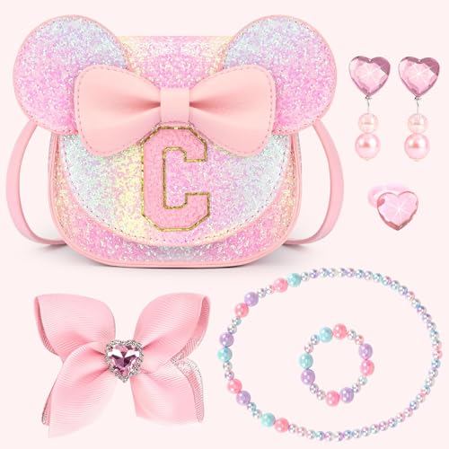 Image of mibasies Toddler Purse Gifts for Girls: 3 Year Old Girl Gifts, Girl Toys Purse Set