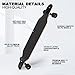 TLHB Longboard Skateboard, 41 Inch Drop Through Longboard Complete 9-Ply Nature Maple Premium Cruiser Long Board for Adults, Teens and Kids - High-Speed Bearings & T-Tool-Spaceman
