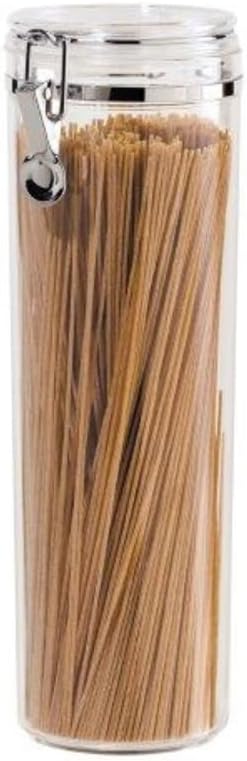 Oggi Corporation 5370 58 oz Acrylic Airtight Pasta Canister with Clamp44; Pack of 6