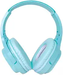 Fone De Ouvido Bluetooth 5.3 Headphone Sem Fio Fone Corrida Academia Com Cancelamento de Ruído On-ear Leve Dobrável PREMIUM (AZUL)
