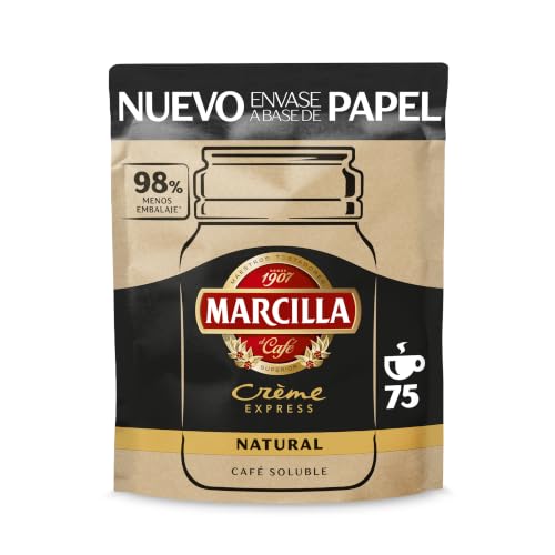 Marcilla Café Soluble Crème Express Natural Paper Refill | 150g