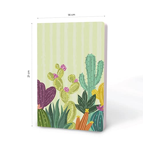 FACTOR NOTES A5 Notebook: Ruled | 90 GSM | 160 Pages (Prickly Pair)