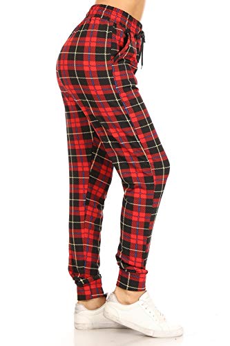 Image of Leggings Depot Premium Jogger Women's Popular Print High Waist Track Pants(S-XL)