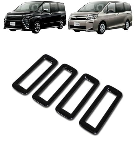 FYloniing トヨタ ヴォクシー 80系 VOXY 後期モデル/新型ノア NOAH(2017年7月〜) 専用 内装 ルーフインテリアパネル エアコンガーニッシュ ルーフ吹き出し口ガーニッシュ 吹き出し口パネル エアコンダクト カバー 傷防止 FOR