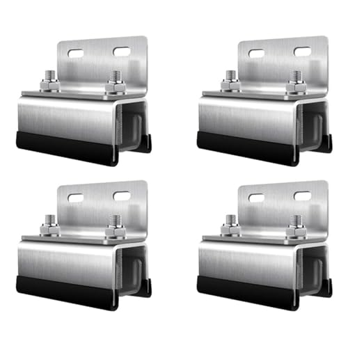 FormiPow 4 Pièces Rack de Toit, Kit de toit montage pour Van Roof, tête de champignon, acier inoxydable 304, Compatible avec RAM Promaster, Peugeot Boxer, Citroën Jumper, Ducato, Movano