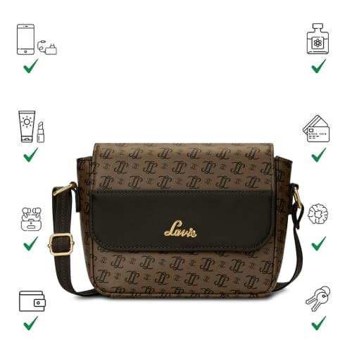 Image of Lavie Woman's Broxa Flap Crossbody Sling Bag | Ladies Purse Handbag | Gift for Women