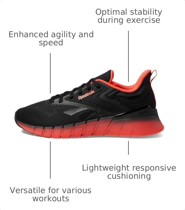 Image of Reebok Mens Nano Gym Sneakers for Men, Workout Mens Shoes