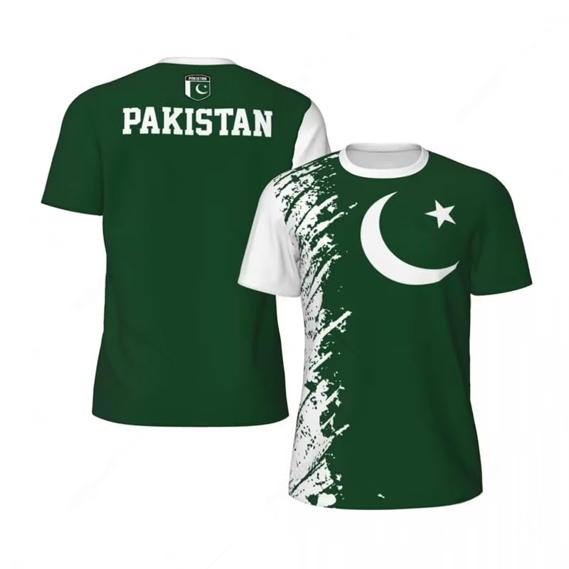 T-shirt de sport Pakistan homme léger pour entraînement et running