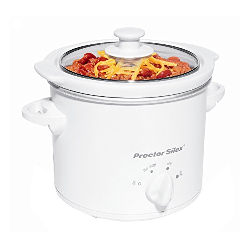 Proctor Silex 33116Y Portable Oval Slow Cooker, 1.5-Quart