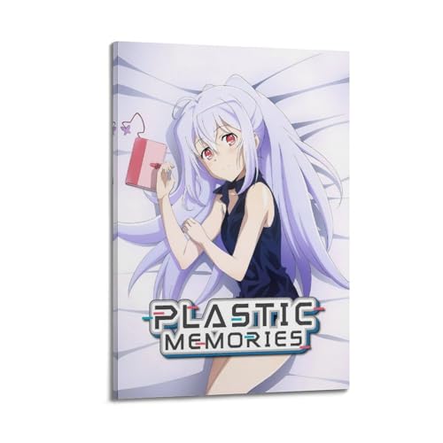 Póster decorativo de 30 x 45 cm con diseño de anime de plástico para pared y decoración de dormitorio familiar moderno