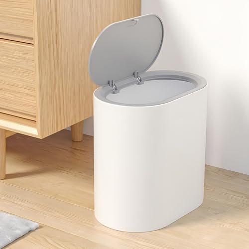 Caneca de basura con tapa y capacidad de 8 litros miniatura 6