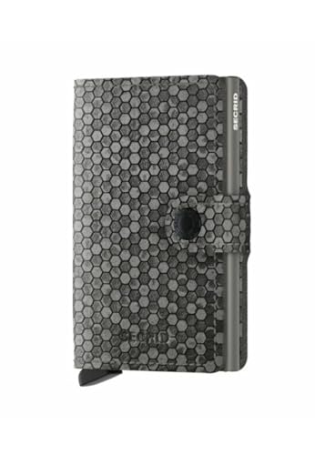 miniwallet hexagon grey